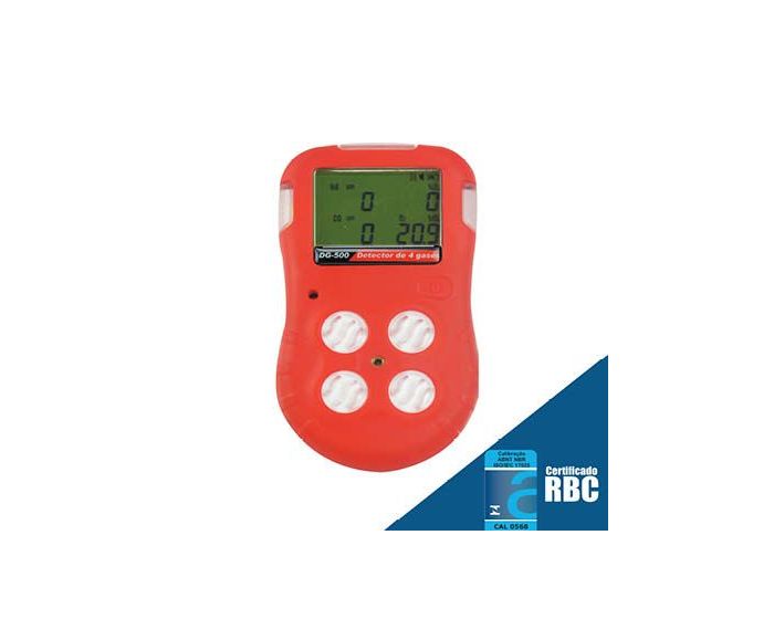 Detector de 4 gases Instrutherm DG-500